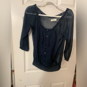 Sheer Dress Top from Abercrombie and Fitch